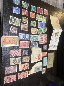 Vintage International Postage Stamp Lot - Picture 1 of 8