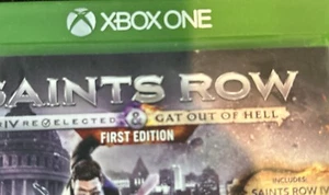 Saints Row RE-Elected & Gat Out Of Hell Xbox One! Rare FIRST EDITION - Picture 1 of 6
