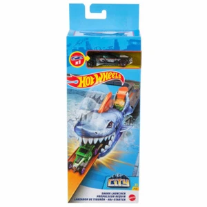 Hot Wheels Shark Launcher GVF43 Propulseur Requin avec 1 voiture aléatoire - Picture 1 of 1