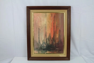 Litografía sobre lienzo Danny Garcia firmada vintage Foto 1 de 3