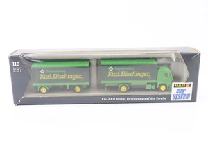 Faller Car System H0 1606 Modellauto Lastzug MB "Karl Dischinger Spedition" 1:87 - Bild 1 von 3