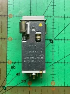EATON TELLITE PUSHBUTTON SWITCH 90KA1C4D1 F14J2 SERIES 90K AEROSPACE - RARE - Picture 1 of 5