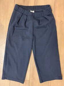 Zara girls black 3/4 sweat pants size 9 GUC - Picture 1 of 2