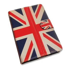Union Flag Great Britain Motif PU Flip Travel Carry Case Book Cover Nexus 7 UK - Picture 1 of 1