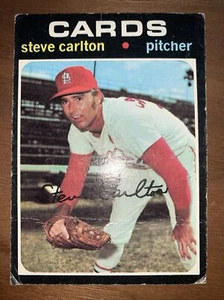 1971 Topps Steve Carlton Poor - Crease - $1.50 Shipping - #55 - Bild 1 von 1