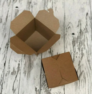 Bio Asia Food noodle box Nudelbox Take-away Hartpapier 8,5x8,5x9cm 80-320 Stück - Bild 1 von 5