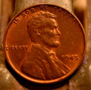 Choice! 1945-P Lincoln Wheat Cent 1c. (#5407) - Picture 1 of 2