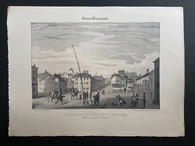 St SEVER , Place du cap du Pavilh    Guienne Monumentale  XIXème. Landes - Photo 1/3