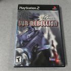 Sub Rebellion (Sony PlayStation 2 PS2, 2002) TESTED