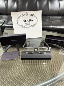 New Unisex Prada Eyeglasses ... VPR 02O..Authentic..Made ITALY...Classic-495+! - Picture 1 of 7