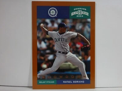 2004 Donruss Team Heroes Showdown Bronze /150 Rafael Soriano #384 - Image 1 of 2