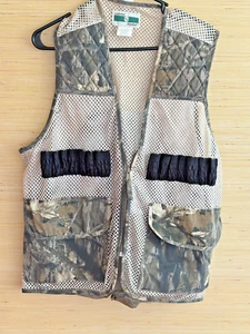 Game Hunter Camo Hunting/Shooting Vest Size Large Style 583 MMO - Picture 1 of 8