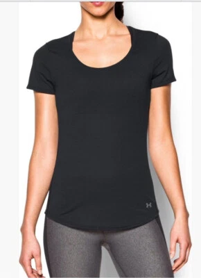 Under Armour Women's Threadborne Streaker  Heatgear Short Sleeve T-Shirt 1271517 - Image 1 of 4