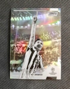 /299 Federico Chiesa /M Juventus | 2022 Stadium Club Chrome B&W Refractor #74