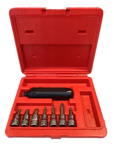 Herramientas Snap On 208EPIT 8 Piezas 3/8” Juego de Destornilladores de Enchufe de Impacto y Estuche COMO NUEVO - Imagen 1 de 9