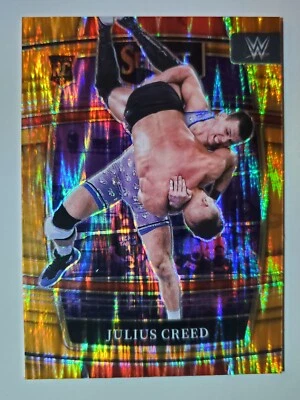 2022 Panini Select WWE - Concourse ORANGE FLASH PRIZM #59 JULIUS CREED (RC) - Image 1 of 2