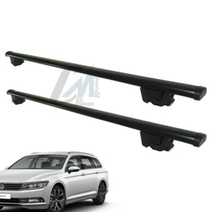 IRON120+BM03 BARRE PORTATUTTO FARAD ACCIAIO NERE VW PASSAT ALLTRACK/VARIANT 15> - Imagen 1 de 10