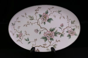 Noritake CHATHAM 14 " Oval Platter 5502 Japan Vintage Pink Flower - Bild 1 von 7
