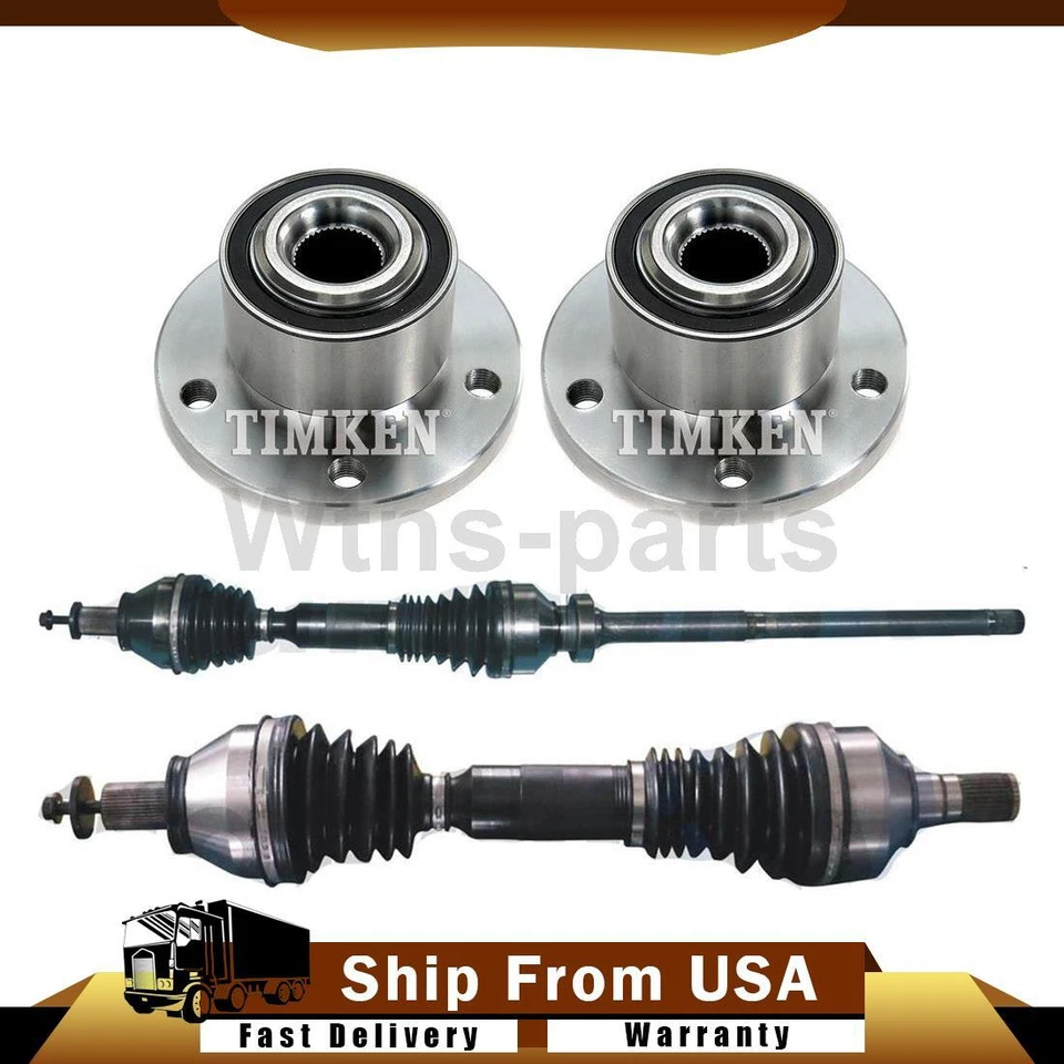 4 X передние шарнирные соединения оси валы колес подшипник для Volvo XC70 2008 2009 2010 2011 - Изображение 1 из 4