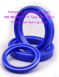 Hydraulic Cylinder Oil Seal UHS/UN/U/V Type Shaft Seal Piston Rod Gasket - Picture 1 of 15
