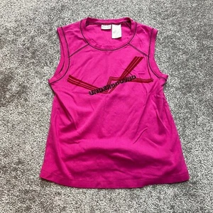 No Boundaries Sleepwear Tank Top Girls XL 15/17 Pink Underground Logo Sleeveless - Picture 1 of 8