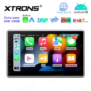 2 DIN Autoradio IPS QLED 10,1" Octa Core 8G RAM GPS Navi 4G LTE DSP Android 12 - Bild 1 von 24