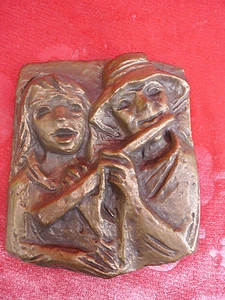 Beau Groupe De Musiciens En Bronze ! - Picture 1 of 1