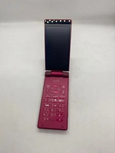 SHARP 501SH AQUOS KEITAI PINK ANDROID FLIP PHONE 3.4In NEW F/S - Picture 1 of 5