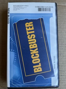 First Blood VHS Blockbuster Rental Case & Cover Hardshell Vintage - Picture 1 of 4