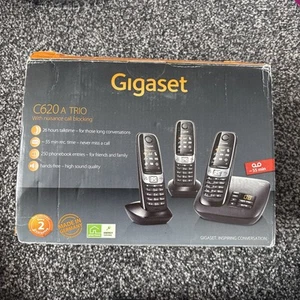 Siemens Gigaset C620A Trio - 3 Handsets & Answering Machine - Zdjęcie 1 z 5