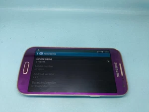Samsung Galaxy S4 Mini GT-I9195 Purple Unlocked Smartphone Good Condition - Picture 1 of 4