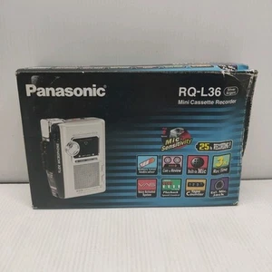 Vintage Panasonic RQ-L36 Cassette Recorder Player Brand New Free Post - Picture 1 of 5
