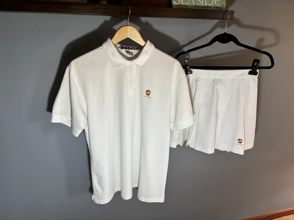 De colección Nuevo Albany Country Club Tenis Blanco Foto 1 de 4