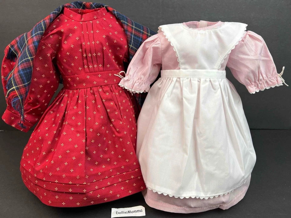 Lote American Girl Kirsten~Vestido Escolar 1ª Ed~Traje Cumpleaños~Pleasant Company Foto 1 de 1