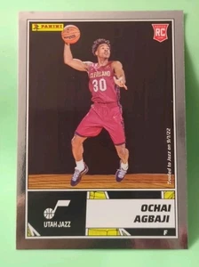 2022 - 23 Panini Chrome - Ochai Agbaji - RC Rookie - Utah Jazz - Picture 1 of 2
