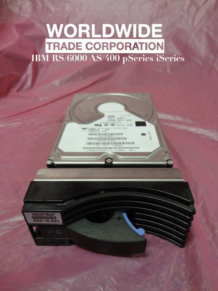 IBM FC# 8218 09L2208 09L4296 18.2GB SSA Drive Module for 7133-D40, 7133-T40  - Image 1 of 4