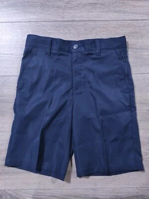 Lands End Shorts Boys 10 Blue Navy Active School Uniform Bottoms Kids - Image 1 of 4