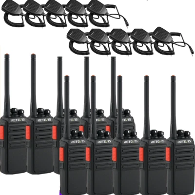 Retevis RT24V Freenet Funkgerät 149MHz Lizenzfrei 0.5W 6Kanäle 2XWalkie-Talkies - Bild 1 von 4