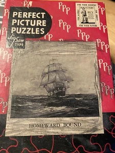 Vintage Picture Perfect Puzzles; Homeward Bound #1410 - RARE!! - Picture 1 of 3