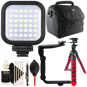 Bower Digital Compact LED Video Light with Accessory Bundle - Picture 1 of 8