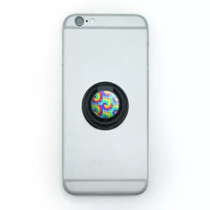 Tie Dye Pattern Mobile Smart Phone Finger Ring Grip Holder Stand - Picture 1 of 4