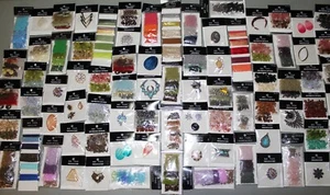 50 Packages of Brand New Jewelry Making Supplies Beads Pendants - Picture 1 of 12