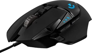 Logitech G G502 HERO High Performance Wired Gaming Mouse, HERO 25K Sensor, DPI, - Picture 1 of 11