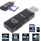 2 in 1 USB 3.0 High Speed Micro SD SDXC TF T-Flash Memory Card Reader Adapter US