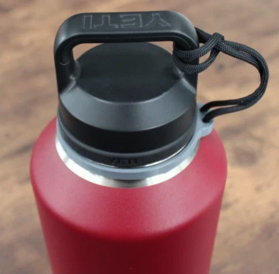 Cap Tether - Compatible with Yeti Rambler Chug Cap - 12oz - 64oz Sizes