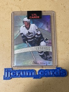 2020-21 Upper Deck SP Game Used Legends /22 Daniel Sedin #116 Hockey