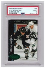 1992-93 Parkhurst #65 WAYNE GRETZKY SP Emerald Ice Parallel PSA 9 MINT HOF