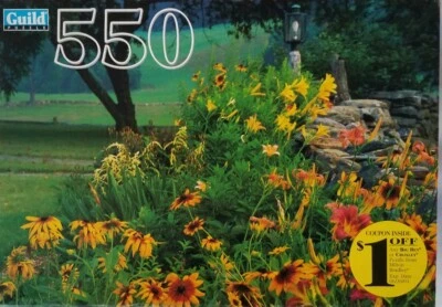 Guild Puzzles - 550 Pc. - Puzzle "Border Planting" - NEW Sealed in original box - Image 1 of 2