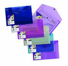 Snopake Lite Polyfile Wallet File Polypropylene A4 Assorted Colours Pack 5
