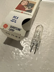 FCS HLX "2-pack" projector lamp projection light bulb microfilm 24v 150w, G.E. - Picture 1 of 2